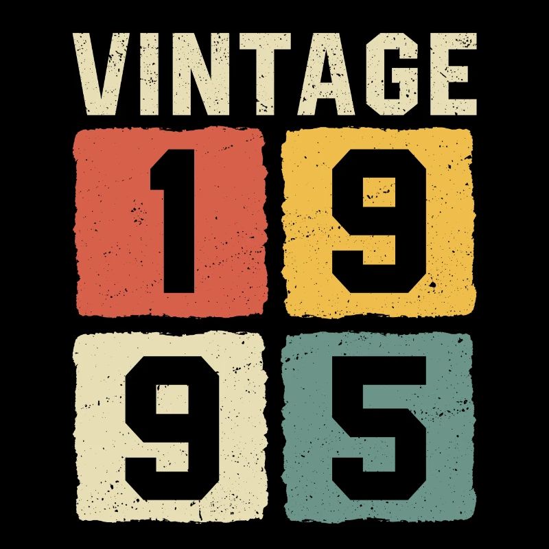 Vintage 1995 Born 1995