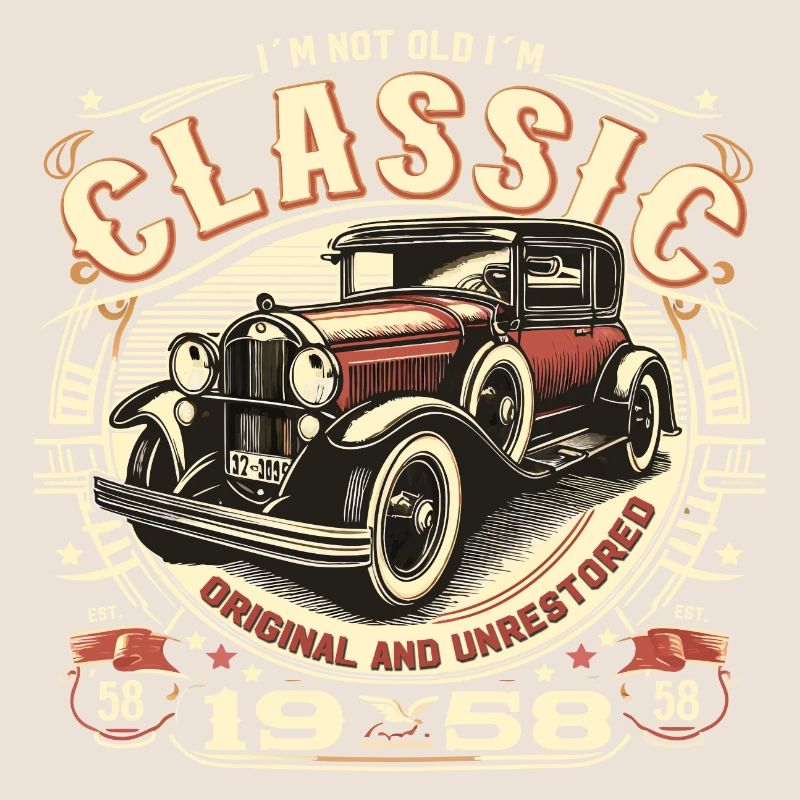 66. Geburtstag Oldtimer 1958 NOT OLD CLASSIC