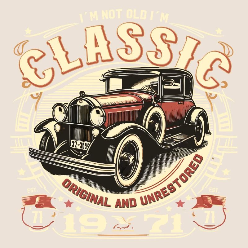 53. Geburtstag Oldtimer 1971 NOT OLD CLASSIC