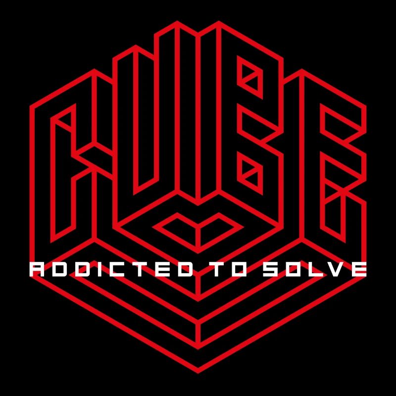 Addicted to solve. Cubing-Cube-Cuber-Speedcubing