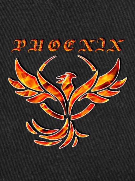 Flaming Phoenix in flames