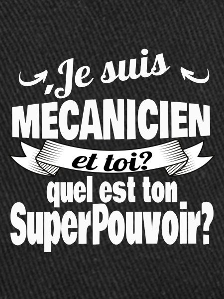 je suis mécanicien