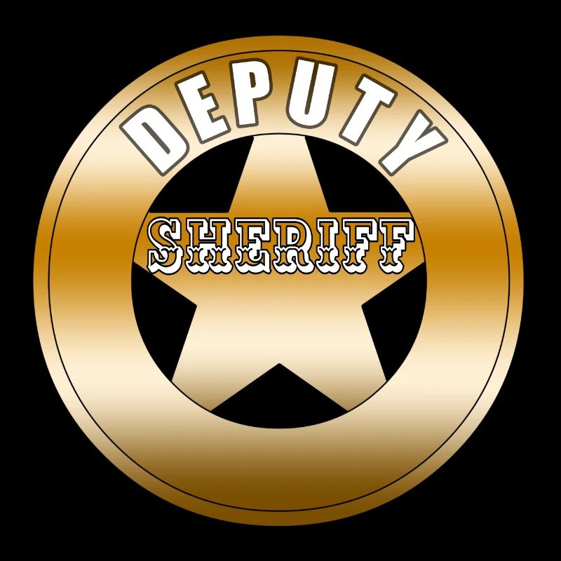 Deputy Sheriff Badge Shield