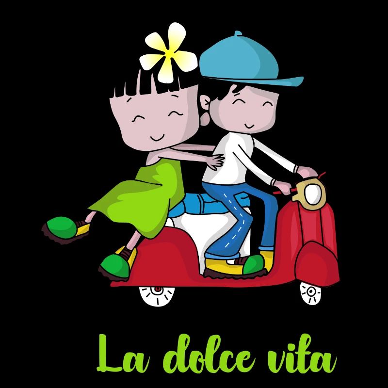 La dolce vita – Paire scooter