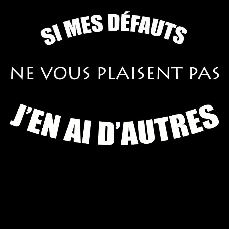 Humour défauts