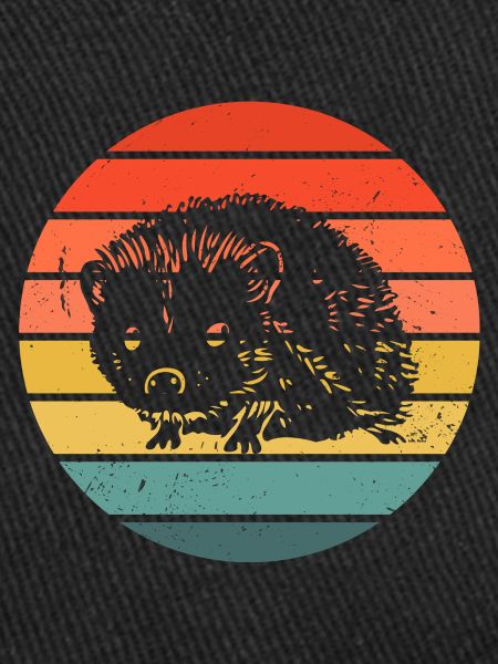 Hedgie Retro Sunset Hérisson