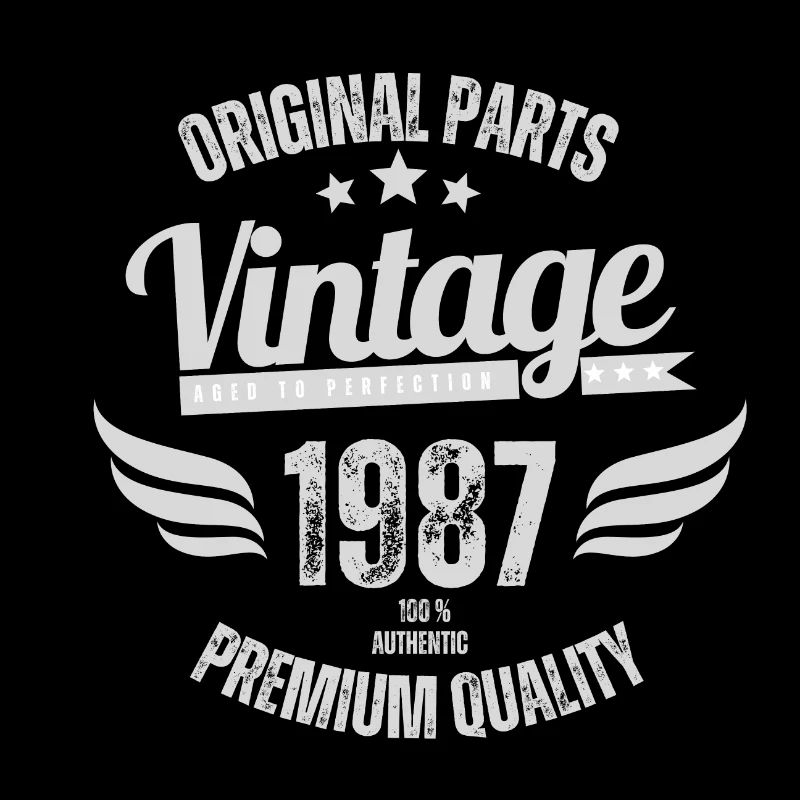 Année de naissance 1987 cadeau d'anniversaire