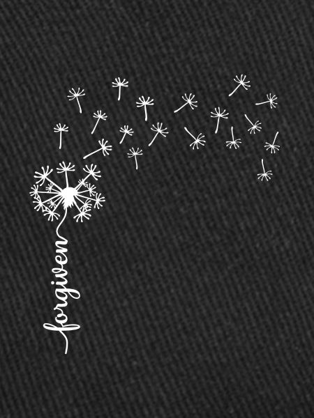 Forgiven Dandelion design