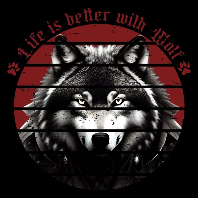 Life is better with wolves