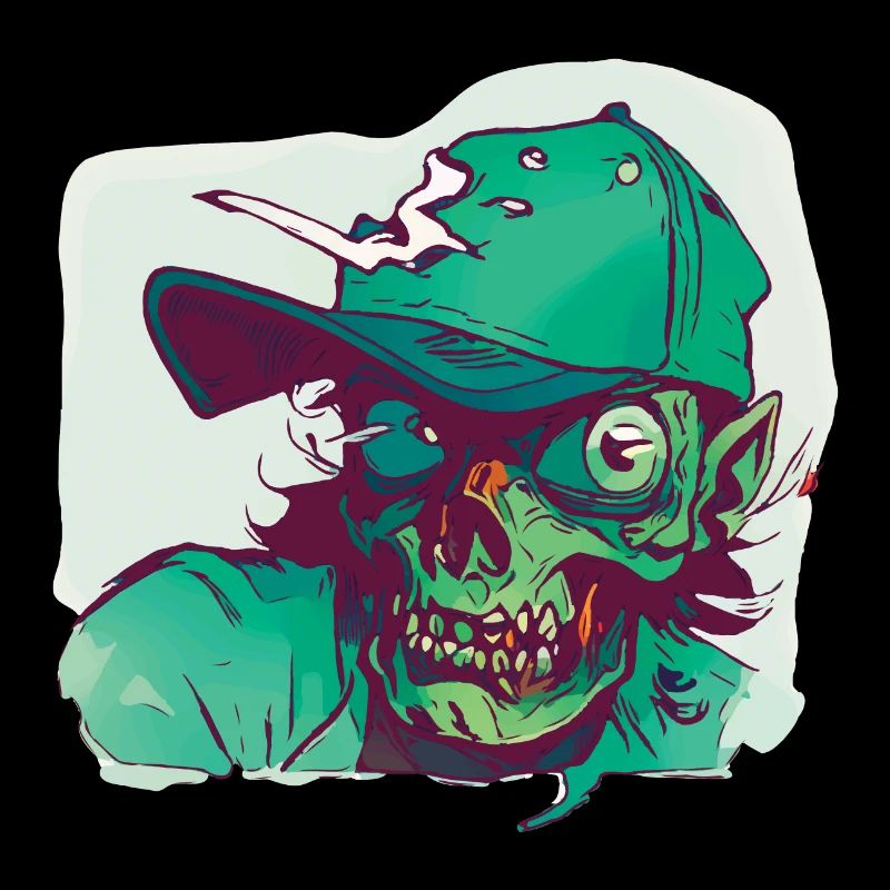 Zombie avec chapeau