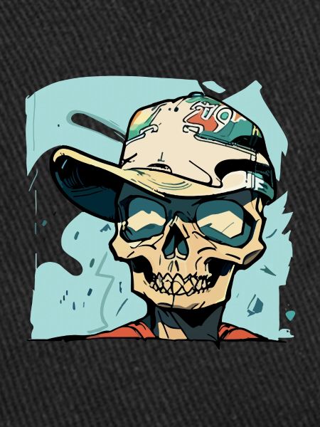 Graffiti Style Skull