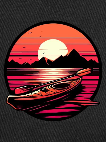 Kayak Sunset Mountains