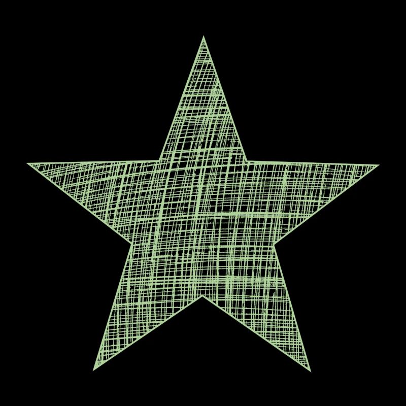 green star, grüner Stern