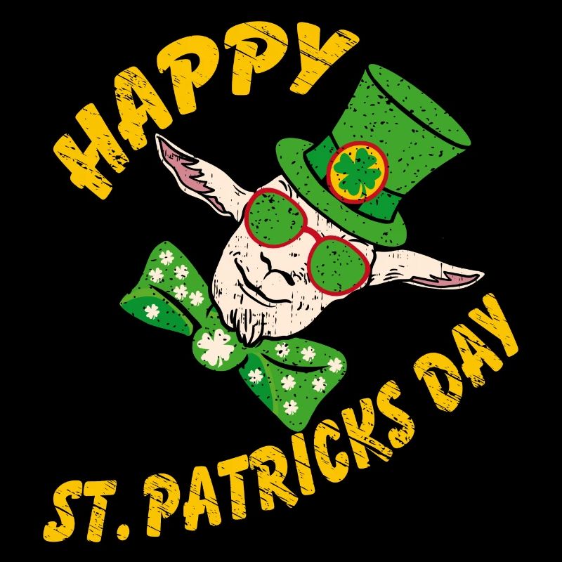 Joyeuse Saint-Patrick Drôle De Chèvre Folle