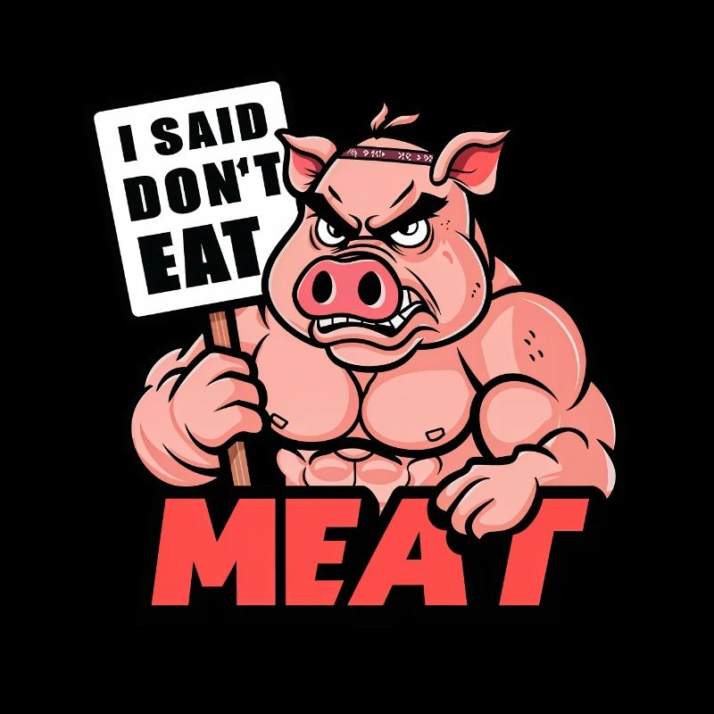 J’ai dit de ne pas manger de viande