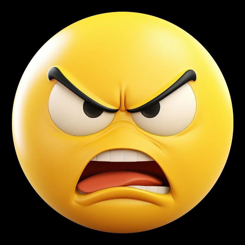 Wütend Emoticon Emotion