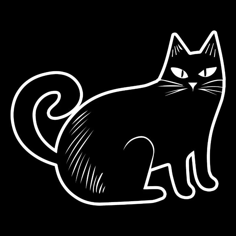 Katzen Katzendame Katzenfreund