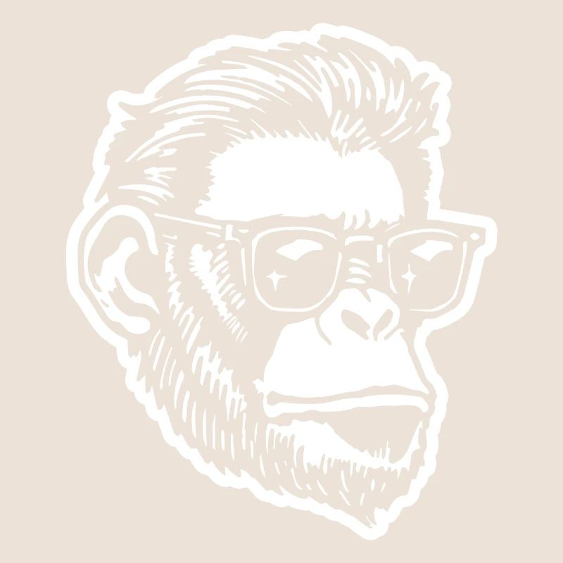 Affe Affen Affengesicht