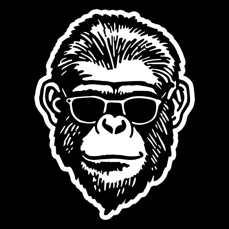 Affe Affen Affengesicht