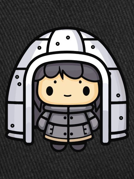 Igloo Eskimo Winter Comic