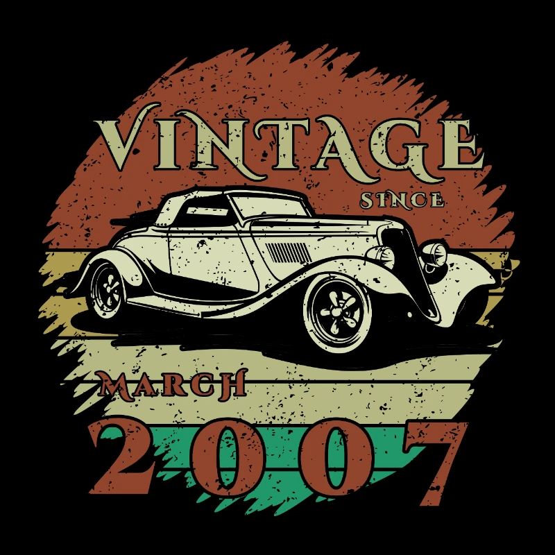18. Geburtstag - Klassiker - Vintage since 03/2007