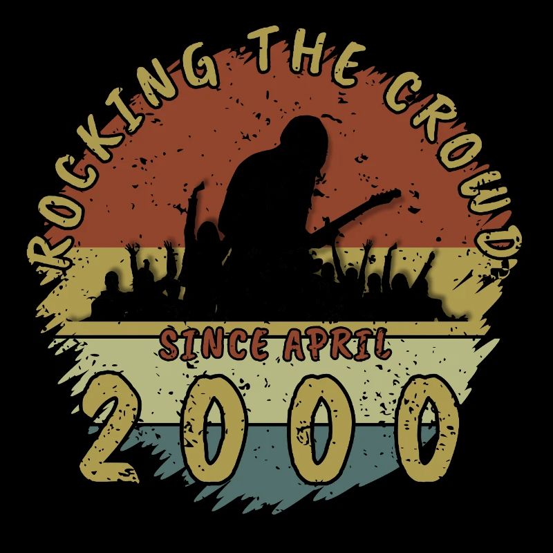 25. Geburtstag Rocking the crowd GIT 04/2000