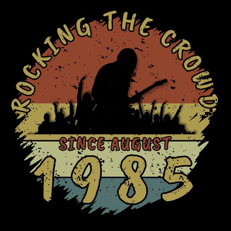 40. Geburtstag Rocking the crowd GIT 08/1985