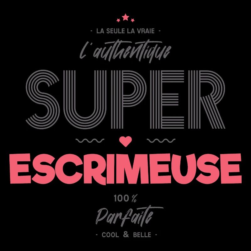 L authentique super escrimeuse