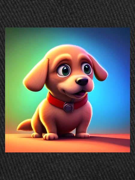 ADORABLE PETIT CHIEN JOYEUX