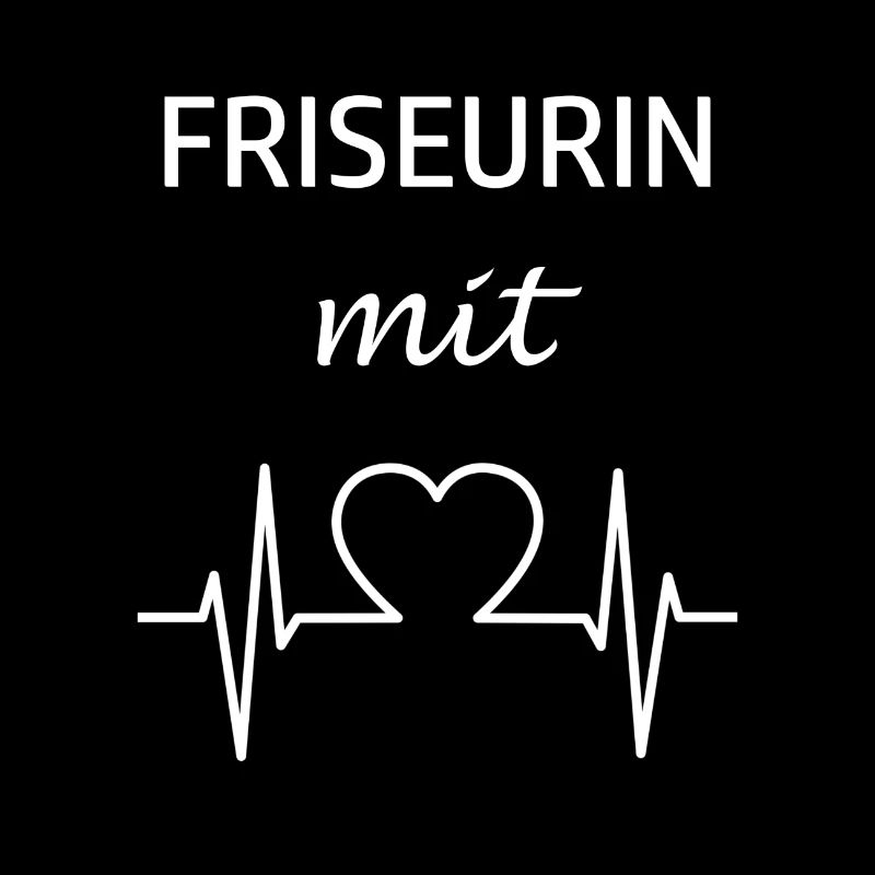 Friseurin mit Herz