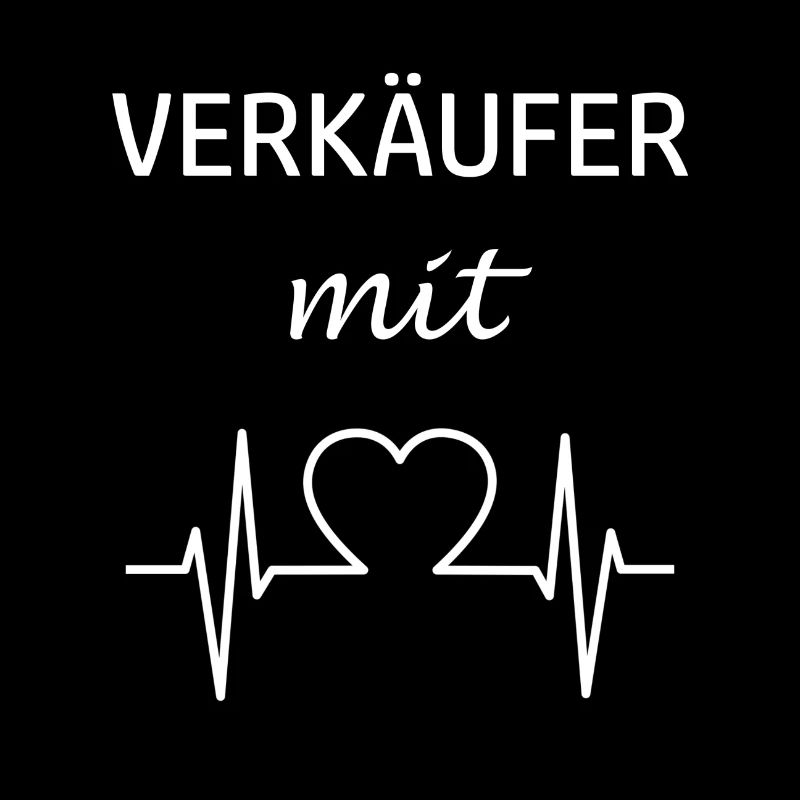 Verkäufer mit Herz