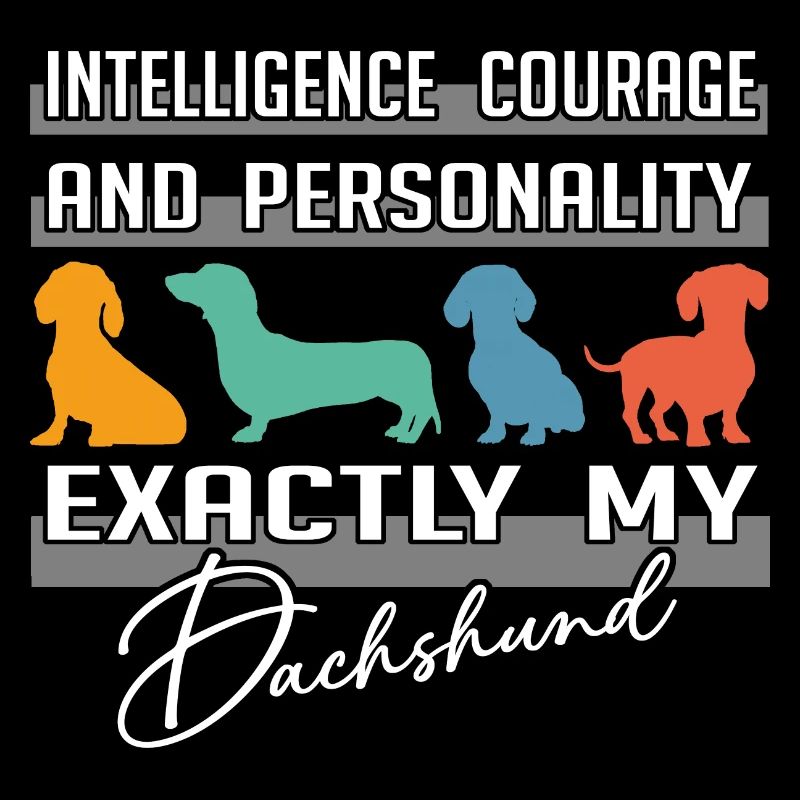 Intelligence, courage, personality - exactly my dachshund