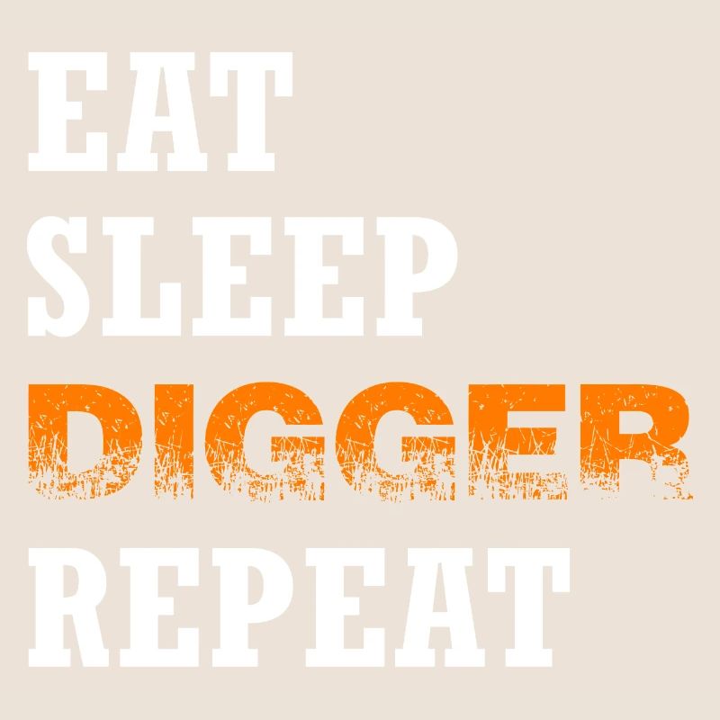 Bagger Baggerschaufel Baggerfahrer "digger"