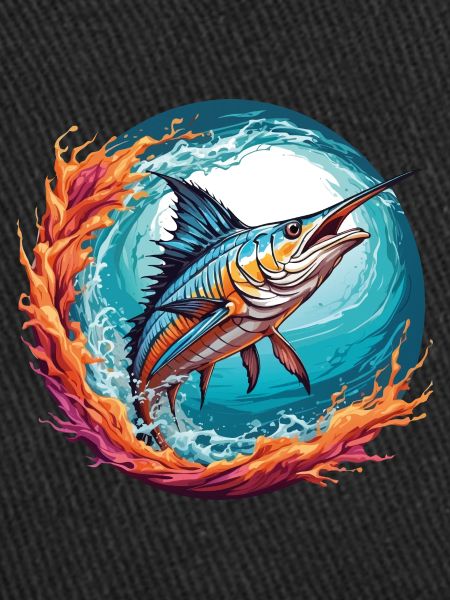 Springender Marlin Hochseefischen Tiefseefischen