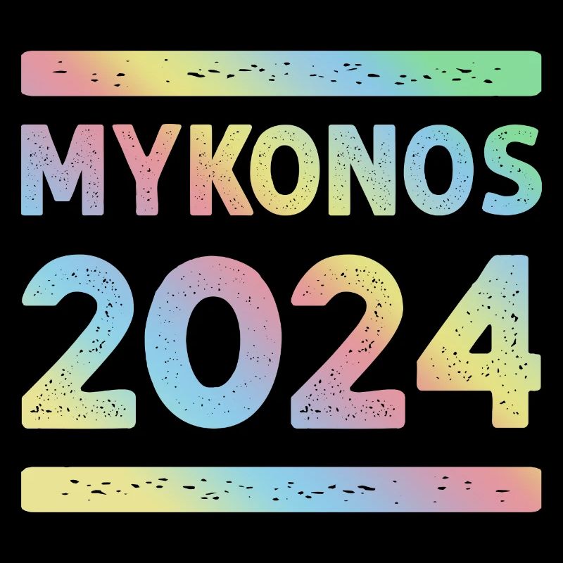 Mykonos 2024 Bunt Urlaub Team