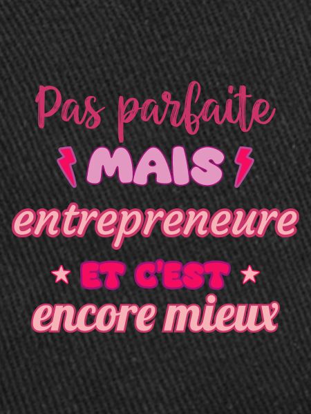 Pas parfaite mais entrepreneure,idée cadeau