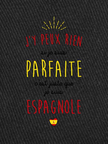 Je suis espagnole