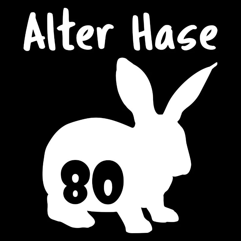 alter Hase 80. Geburtstag