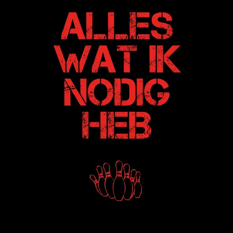 presentje wat ik nodig bowlerin