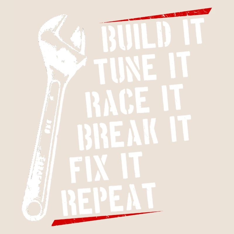 build tune race break fix repeat gift idea