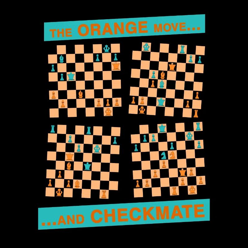 Die ORANGE Bewegung ... und CHECKMATE - Königin