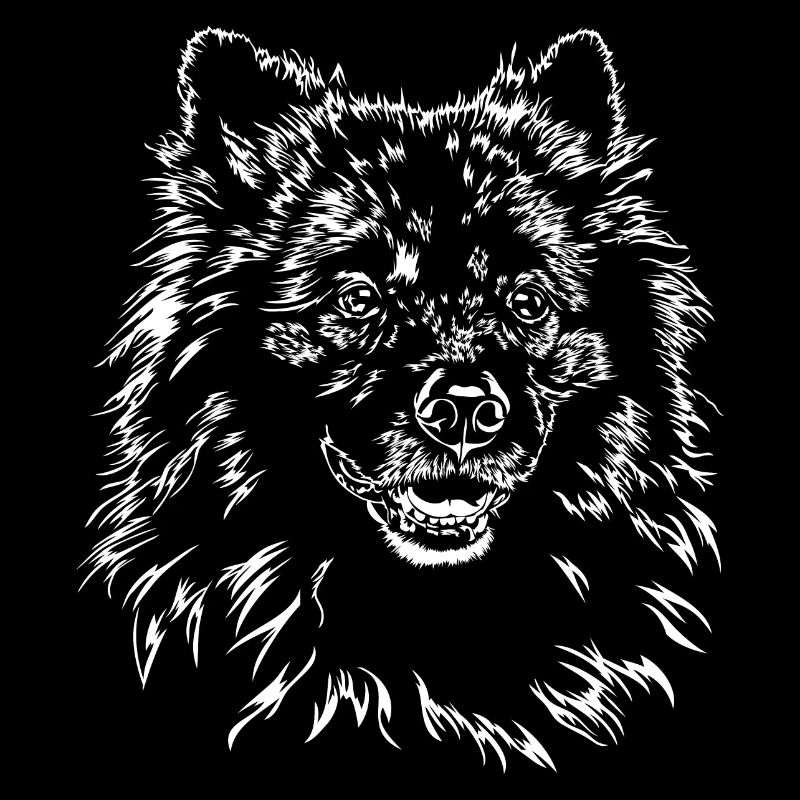 WOLFSSPITZ KEESHOND L'idée cadeau de Wilsign Chiens