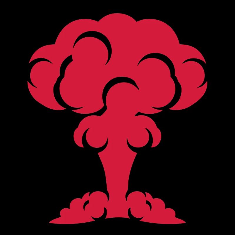 champignon nucleaire atomique bombe explosion