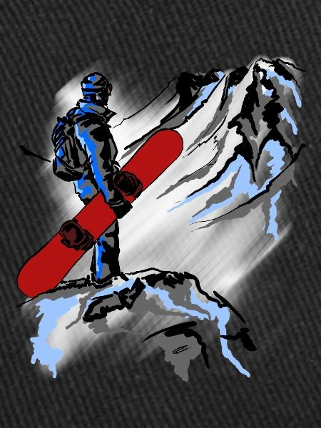 snowboarding