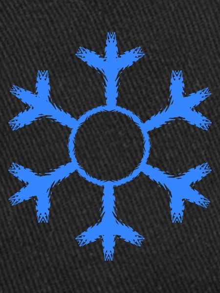 Snowflake winter cold cold