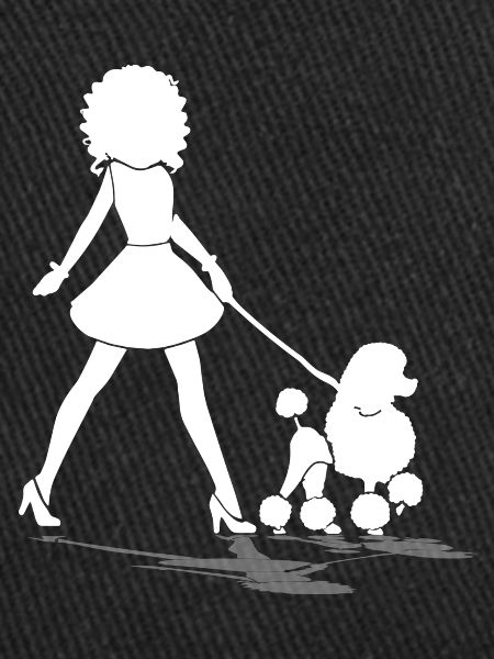 Chien avec caniche
