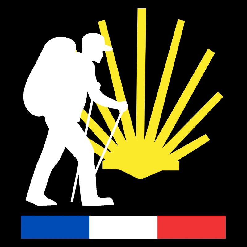 Marcheur Saint Jacques de Compostelle