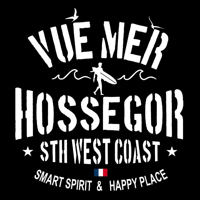 Tee shirt Vue mer Hossegor