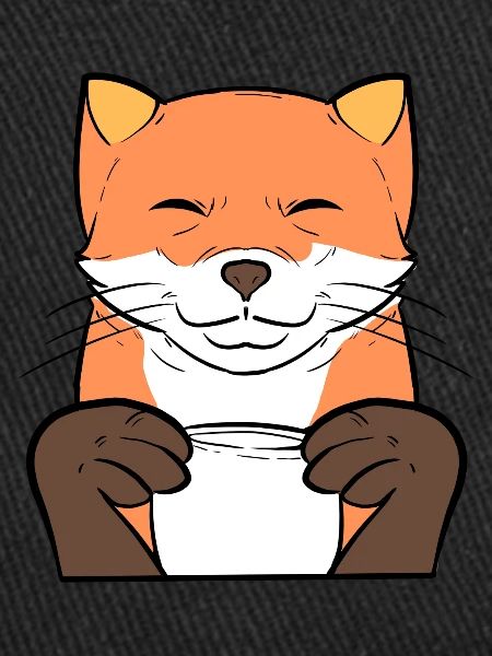 Fox Kaffee Kaffee-Trinker Geschenk