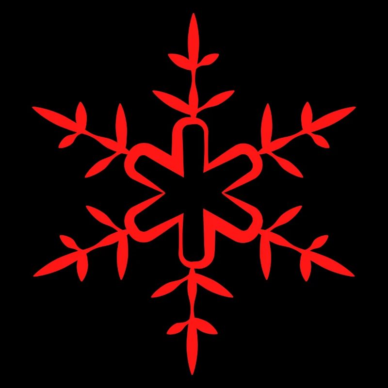 Weihnachts-Schneeflocke
